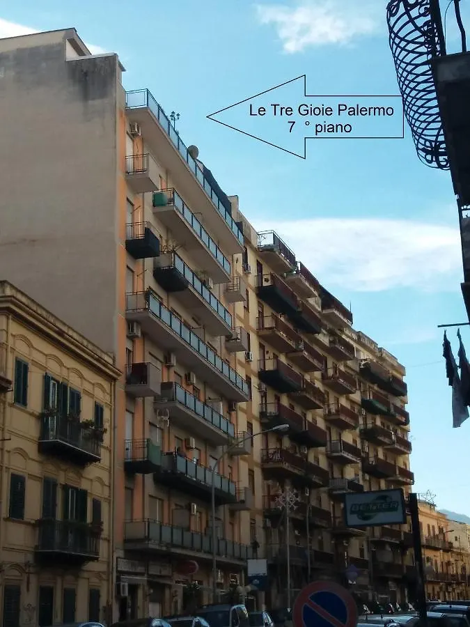 Le Tre Gioie Bed & Breakfast Palermo 2*,